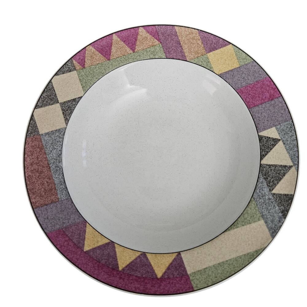 Studio Nova Palm Desert Y2216 Soup Cereal Bowls Geometric Set of 2 Japan